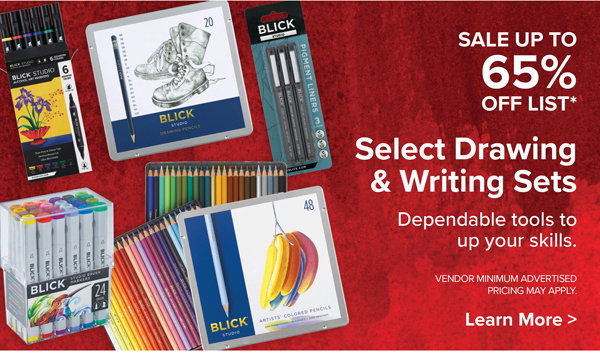 Up to 65% Off Select Drawing & Writing Sets