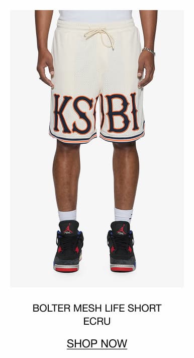 BOLTER MESH LIFE SHORT ECRU