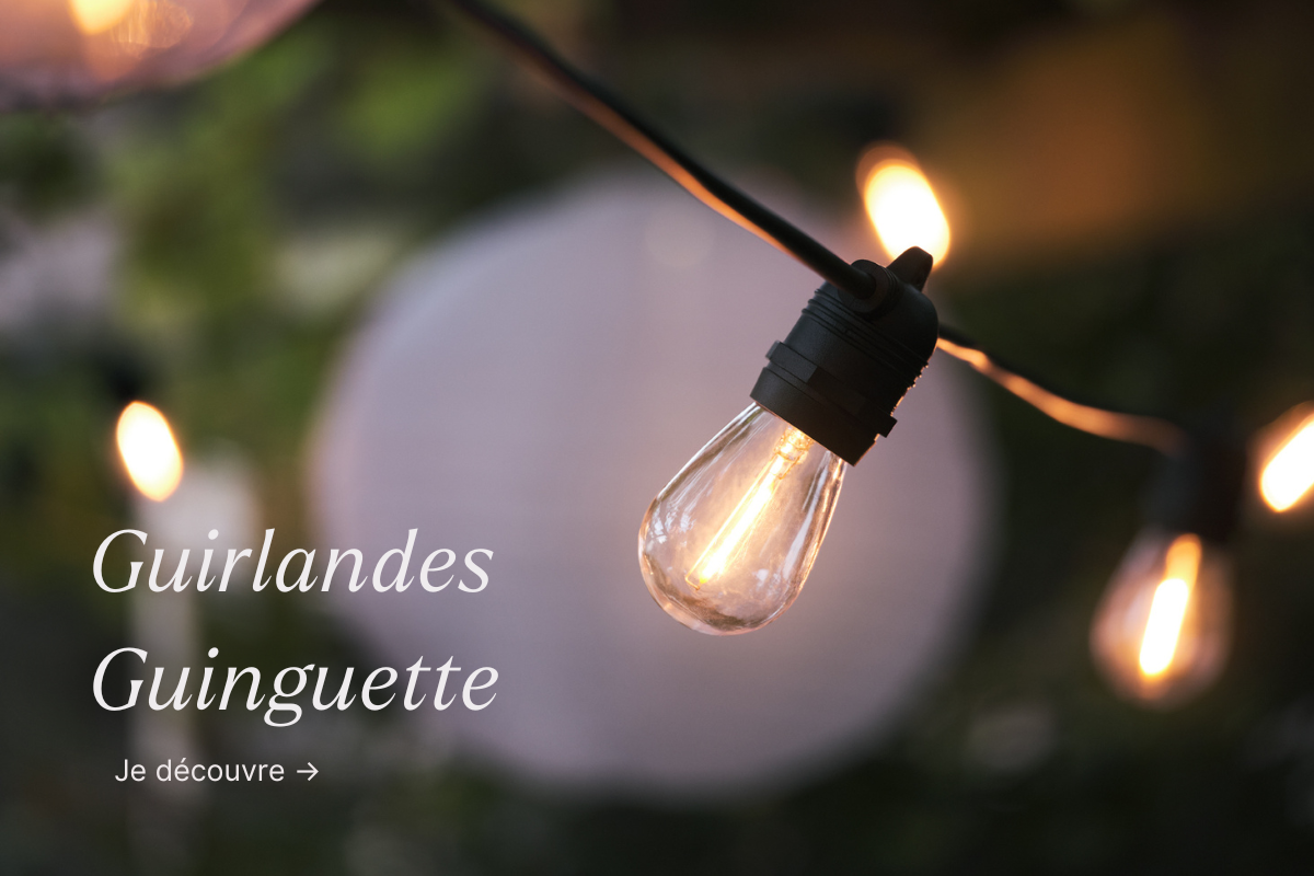 Guirlandes guinguette : incontournables des fêtes