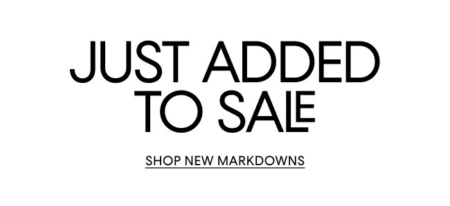 Just added to sale
