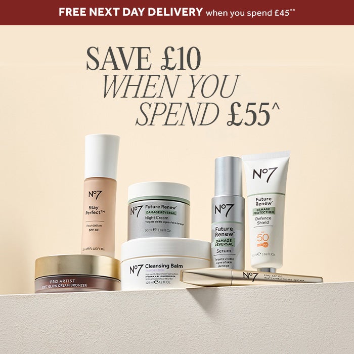 Save £10 when you spend 55*
