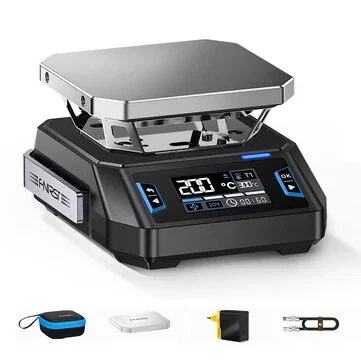 FNIRSI HT-P1A/B Type-C 150W Mini Hot Plate PCB SMD Board Soldering Plate Adjustable Constant Temperature Station Repair Tools