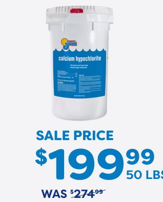 Cal-Hypo 50 LBS $199.99