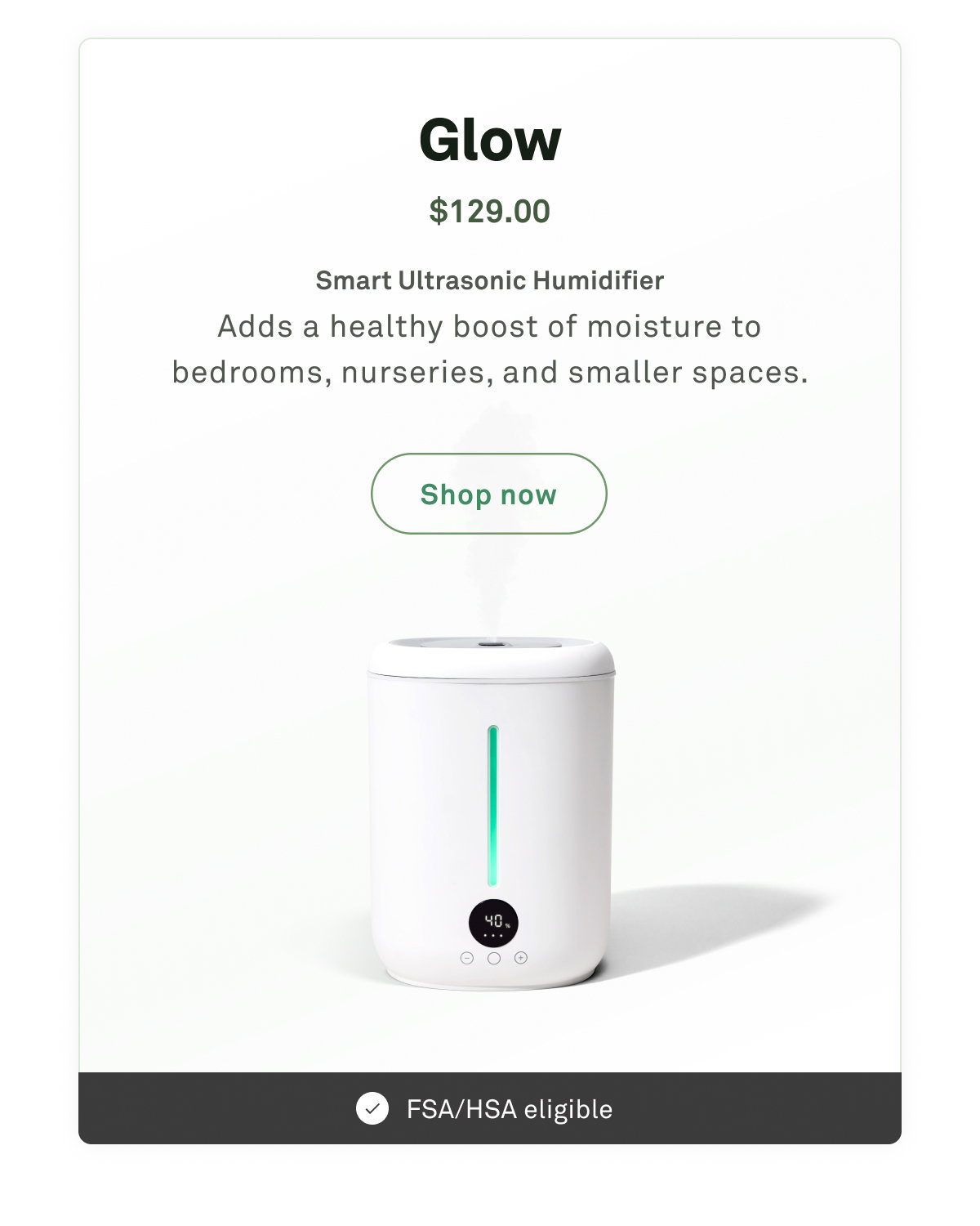 Glow - Smart Ultrasonic Humidifier