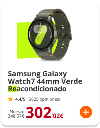 Samsung Galaxy Watch7 44mm Bluetooth Reloj Smartwatch Verde