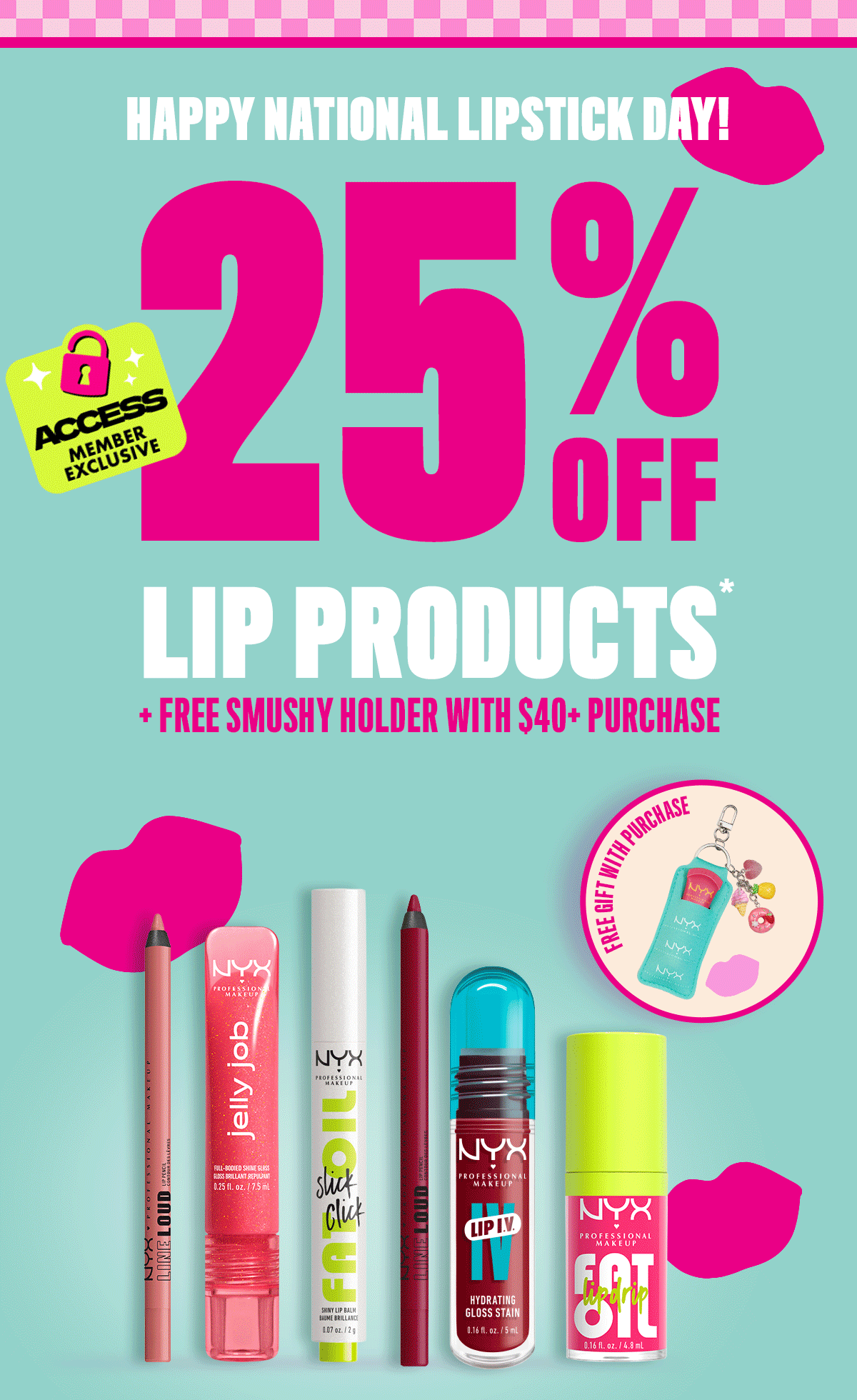 HAPPY NATIONAL LIPSTICK DAY!