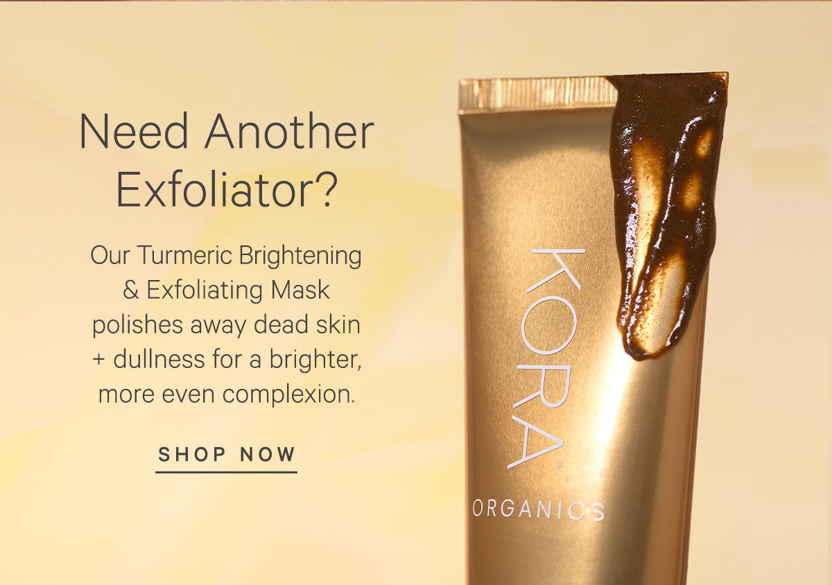 Turmeric Brightening & Exfoliating Scrub + Mask