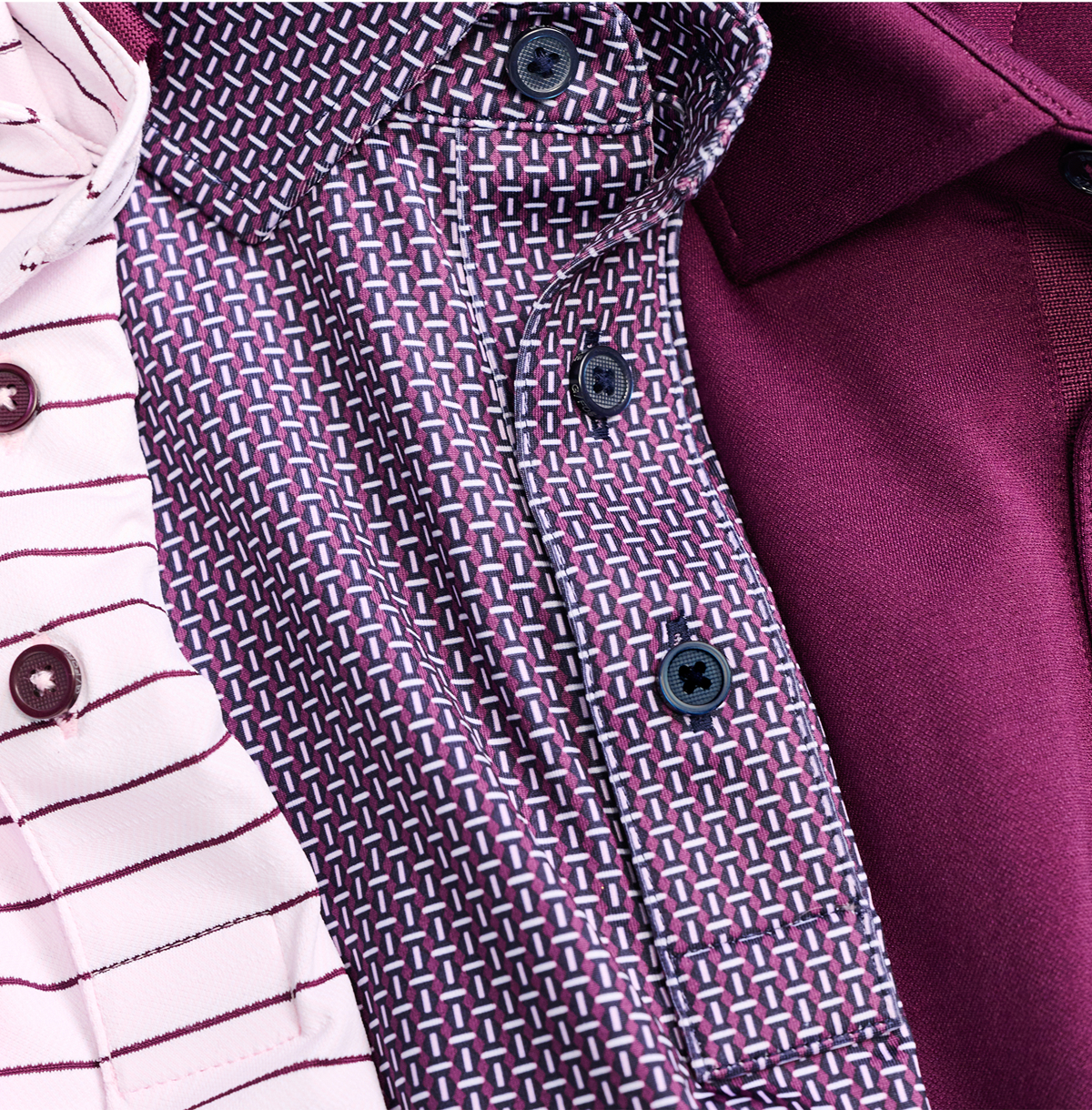 Get ready for the season ahead in our new capsule full of rich blush & plum colourways