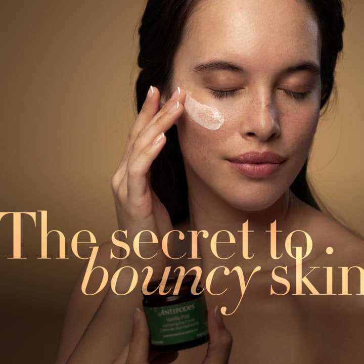 What gives skin its bounce?