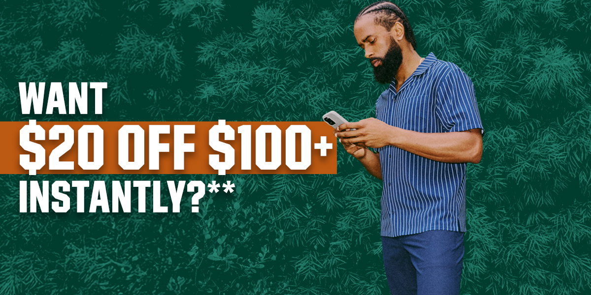  Want $20 off $100+ instantly?**