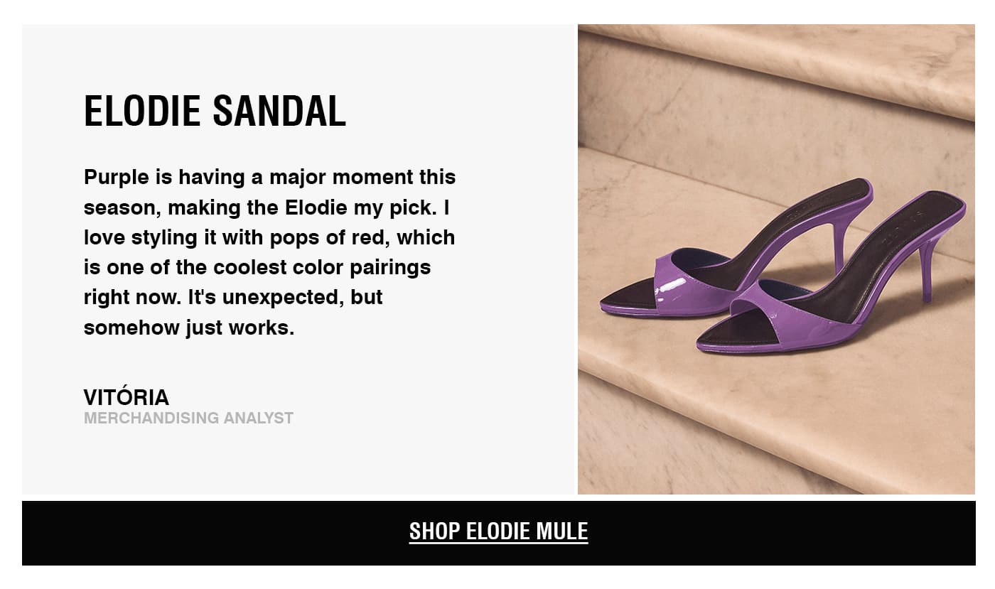 SCULPTURAL HEELS | SHOP NOW 