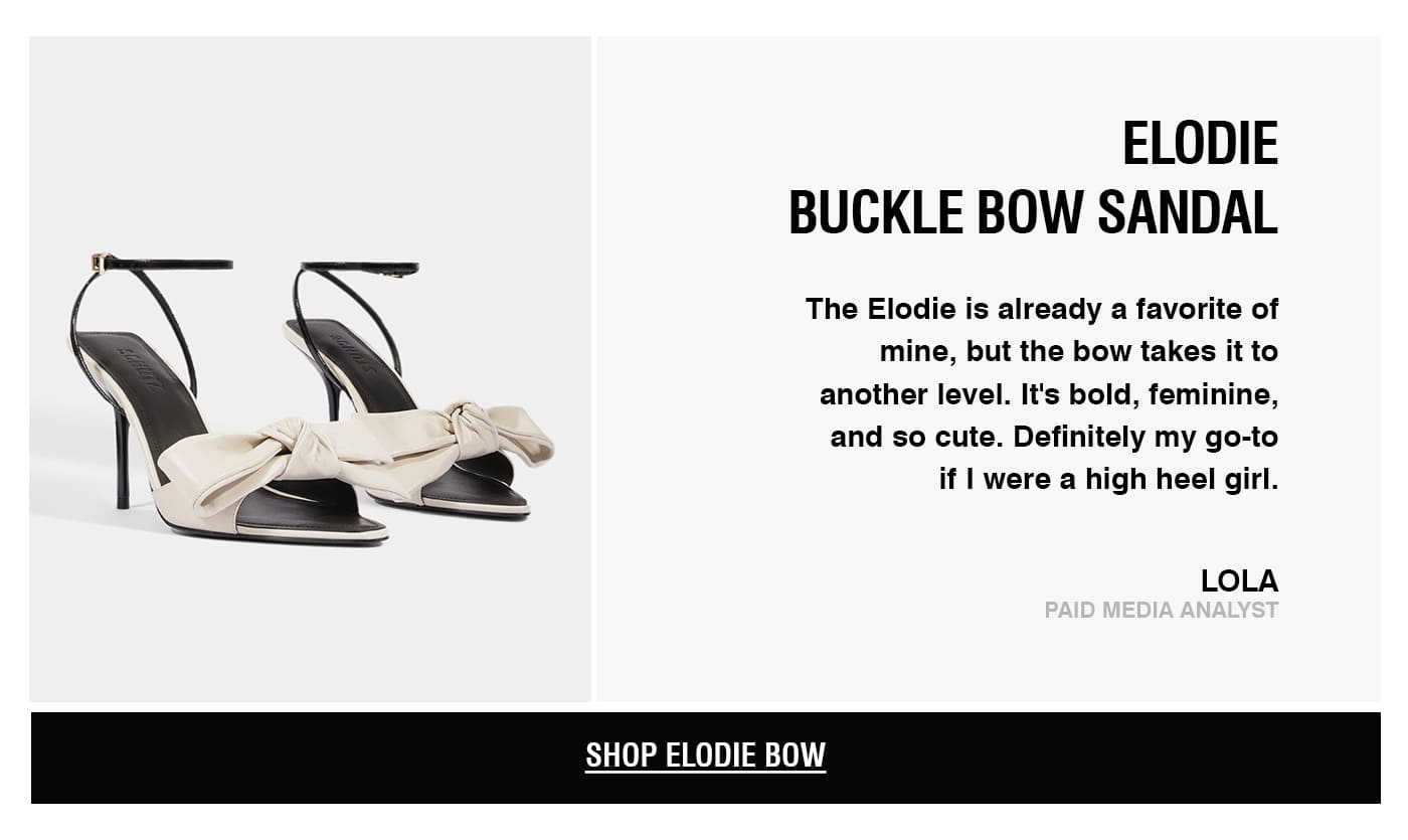 SCULPTURAL HEELS | SHOP NOW 