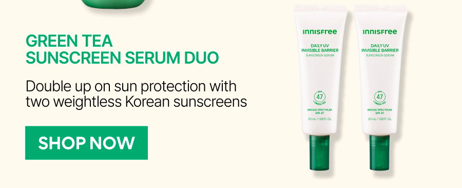 GREEN TEA SUNSCREEN SERUM DUO