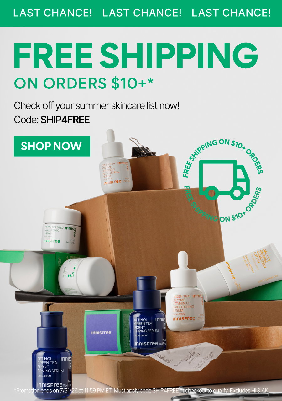 FREE SHIPPING ON ORDERS $10+ WITH CODE SHIP4FREE