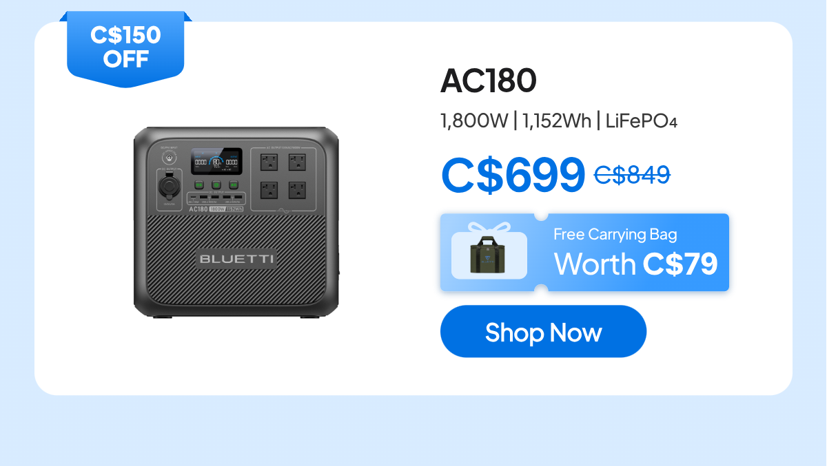 BLUETTI AC180, C$699