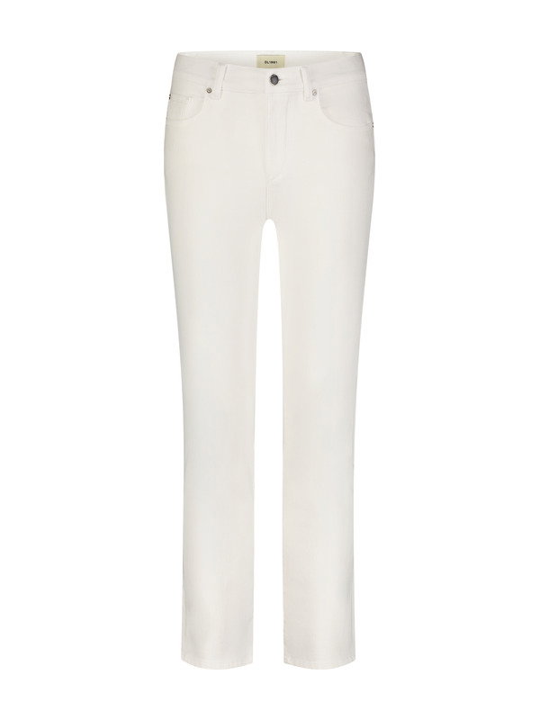 Mara Straight Ankle — White