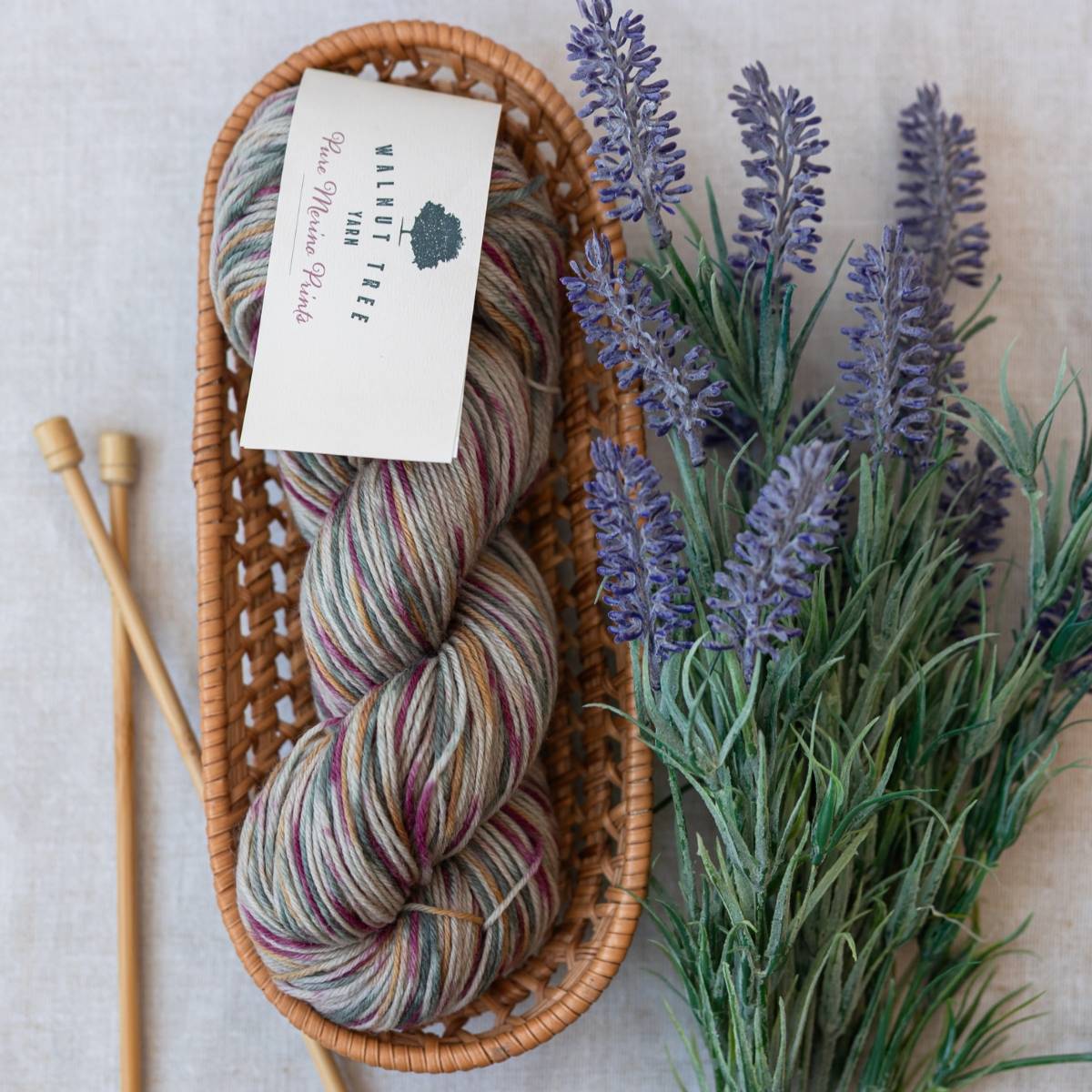 Image of Walnut Tree Yarn Pure Merino Prints 