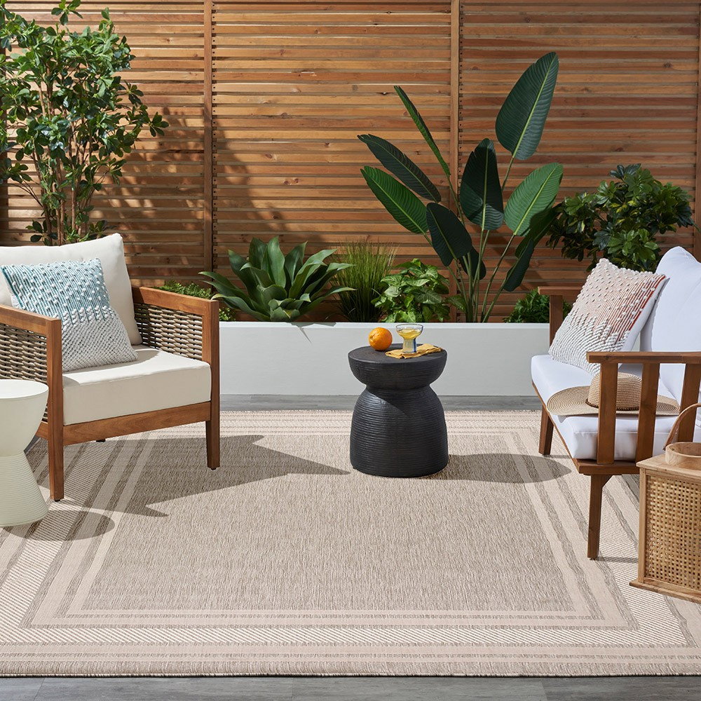 Image of Horizon HOZ03 Grey Indoor Outdoor Rug
