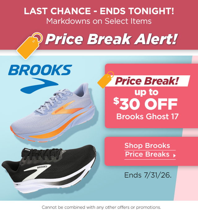 Shop Brooks Price Breaks