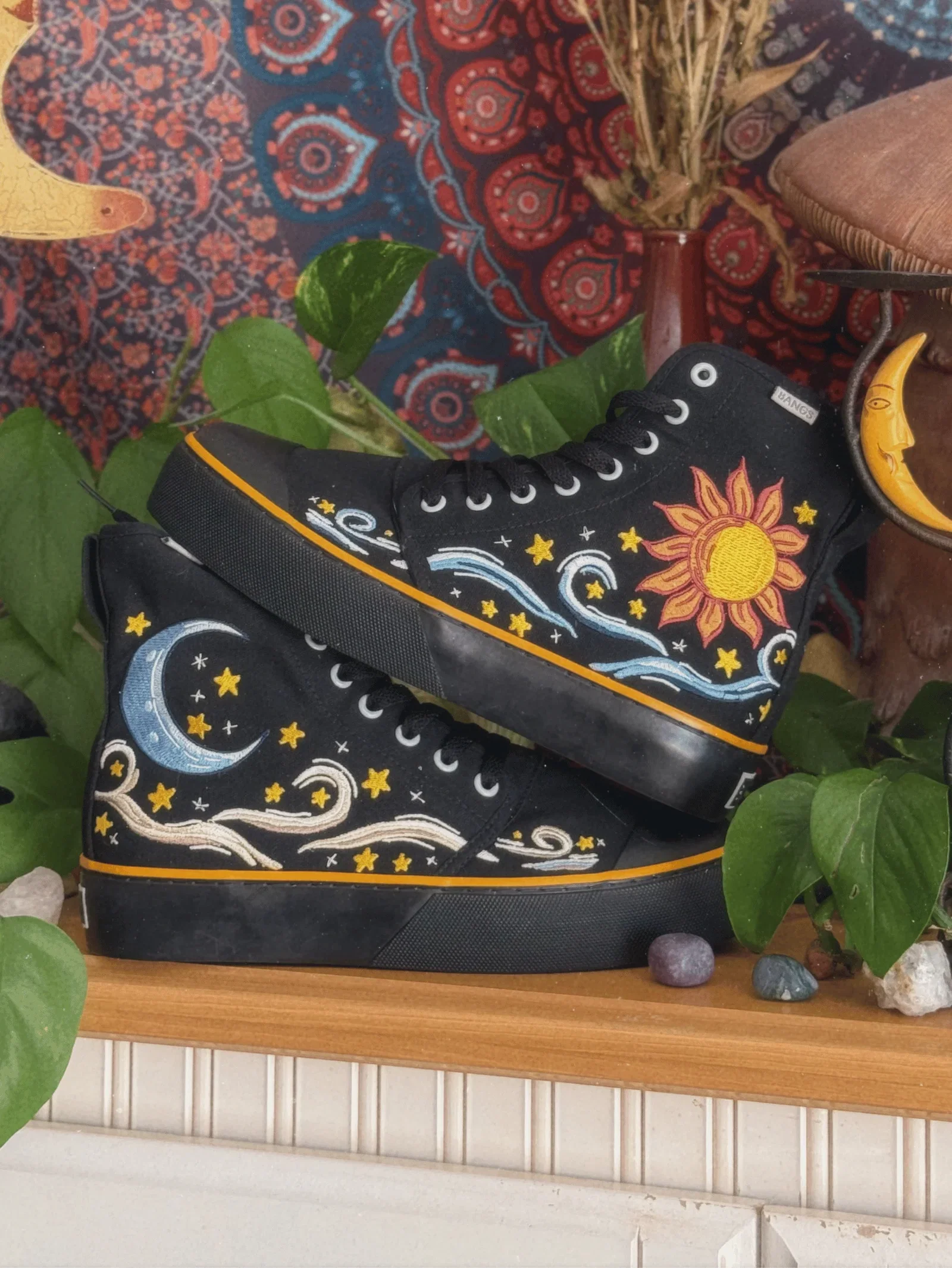 Image of Onyx Dawn to Dusk Platform High Top