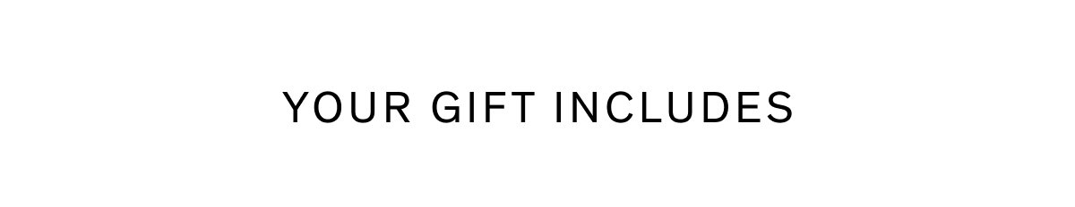 A 5-piece gift with $275+ orders 