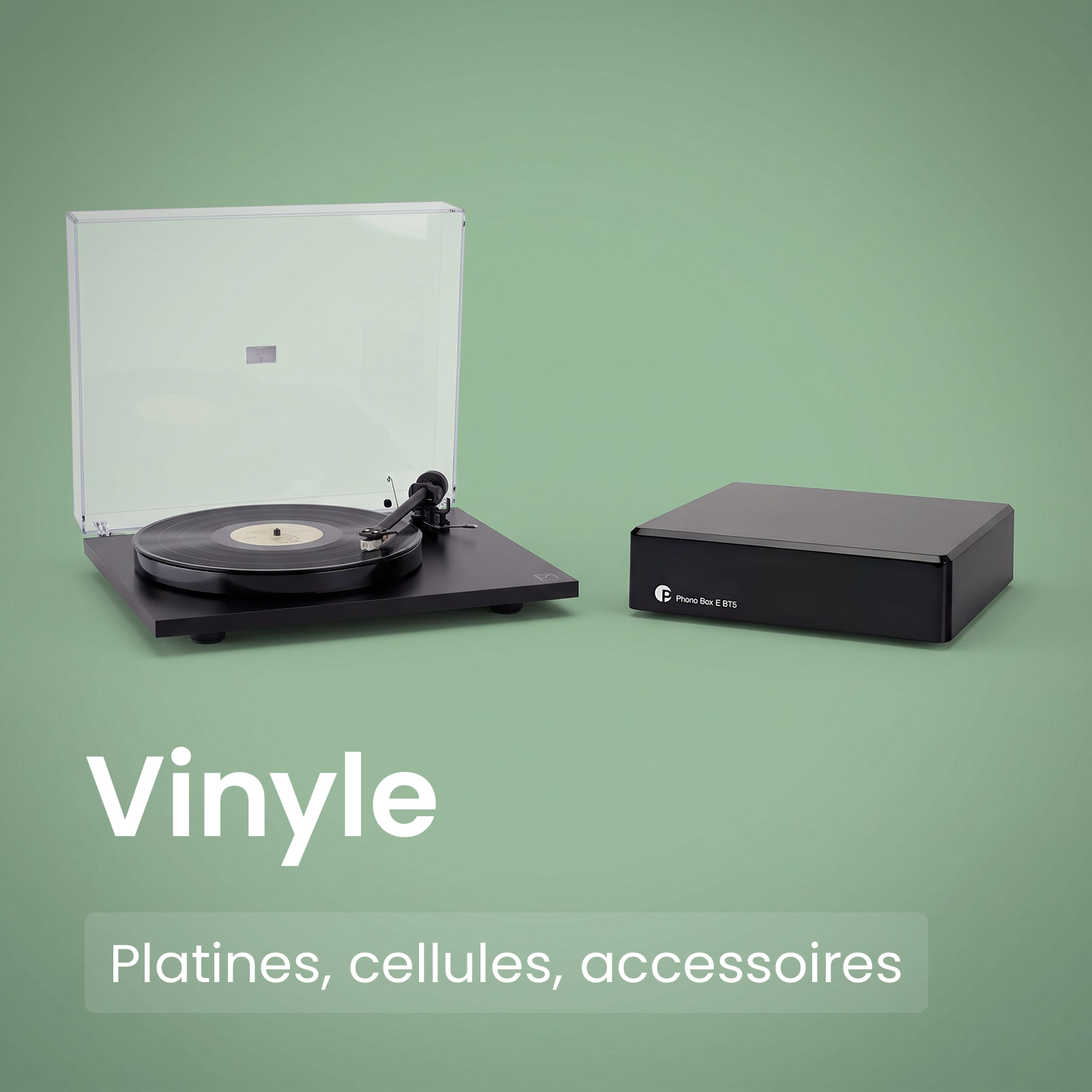 Produits reconditionnés - vinyle