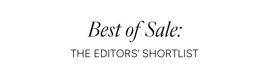THE EDITORS’ SHORTLIST