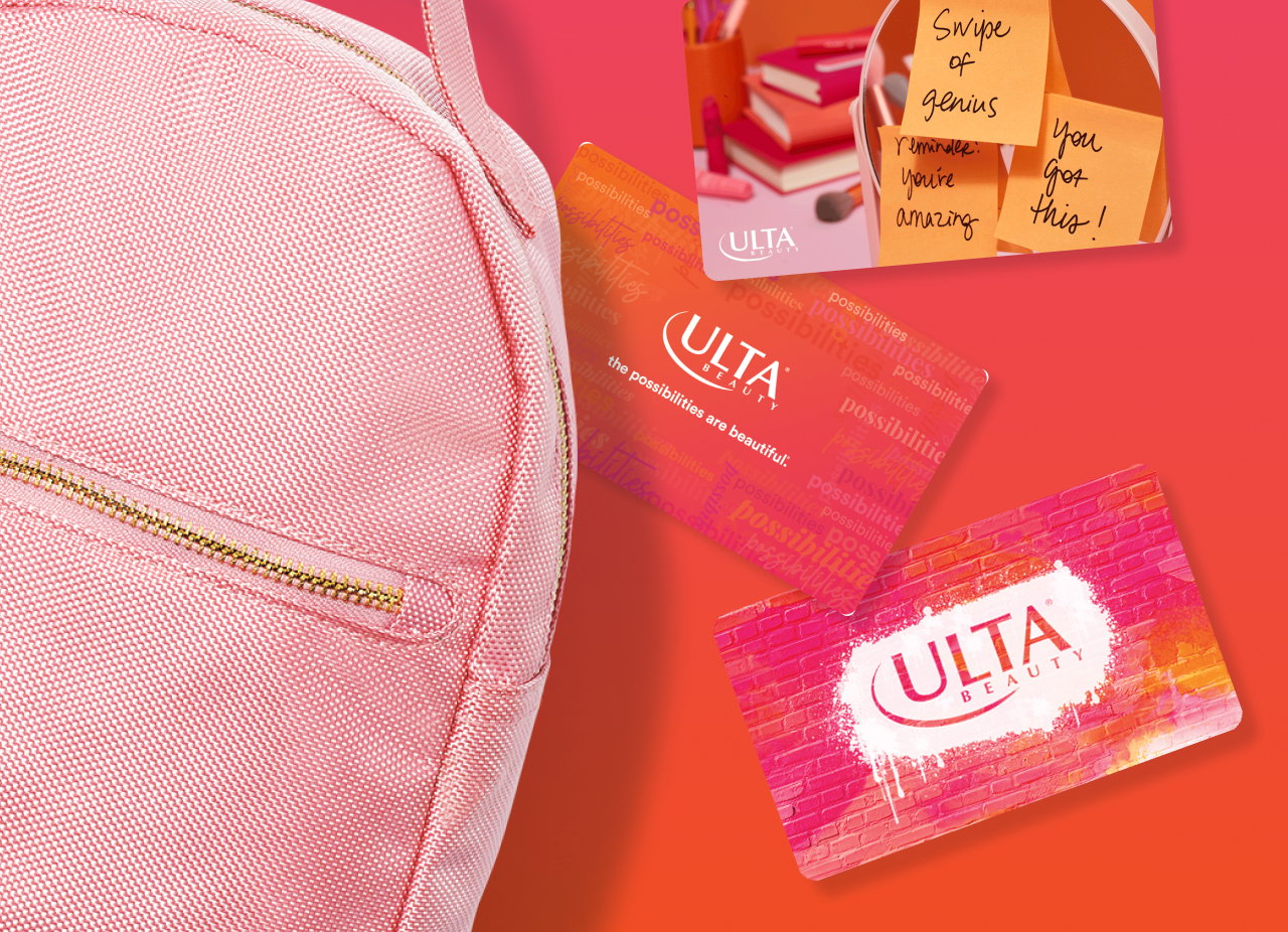 Online only | 10% off gift cards | When you buy $100 in Ulta Beauty Gift Cards or eGift Cards online*** | Shop now