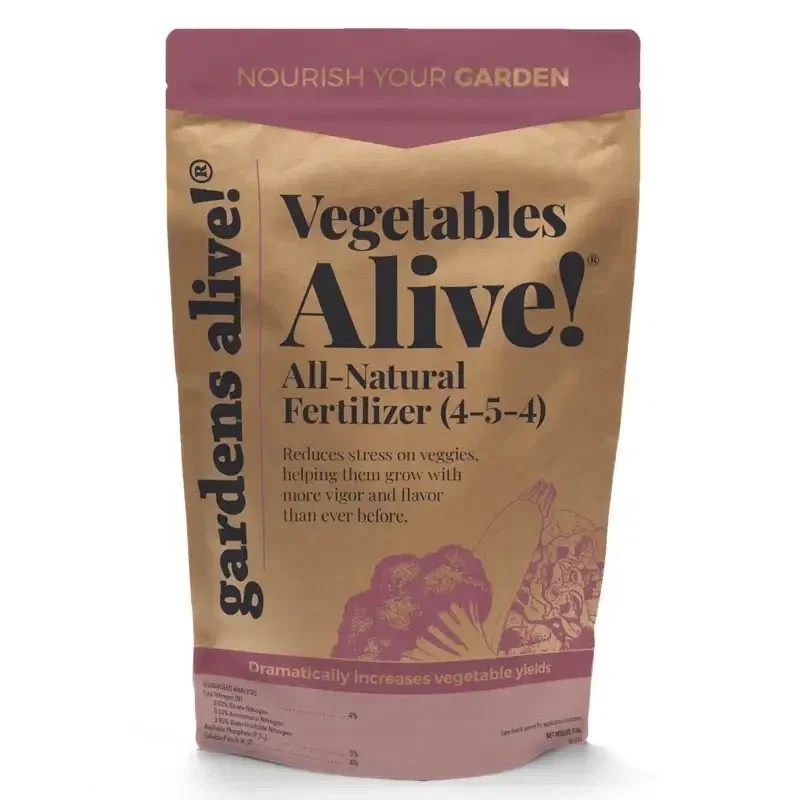 Image of Vegetables Alive!® Fertilizer (4-5-4)
