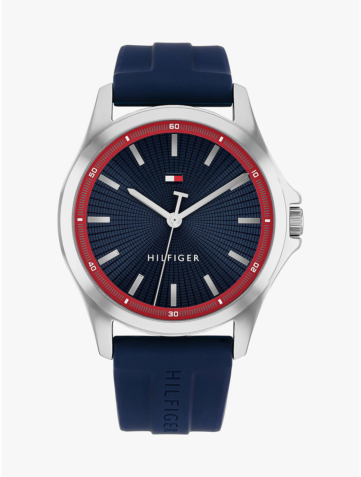 Image of 43MM Silicone Strap Sport Watch