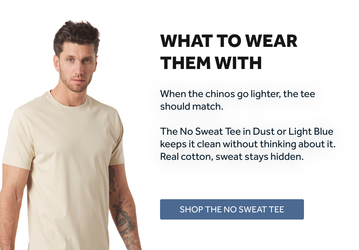 SHOP NO SWEAT TEE