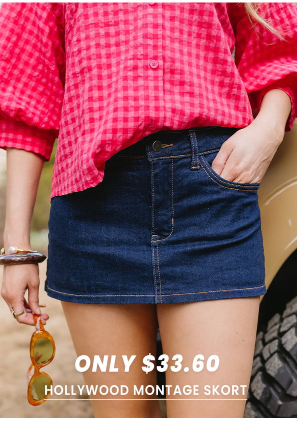 Shop Hollywood Montage Skort
