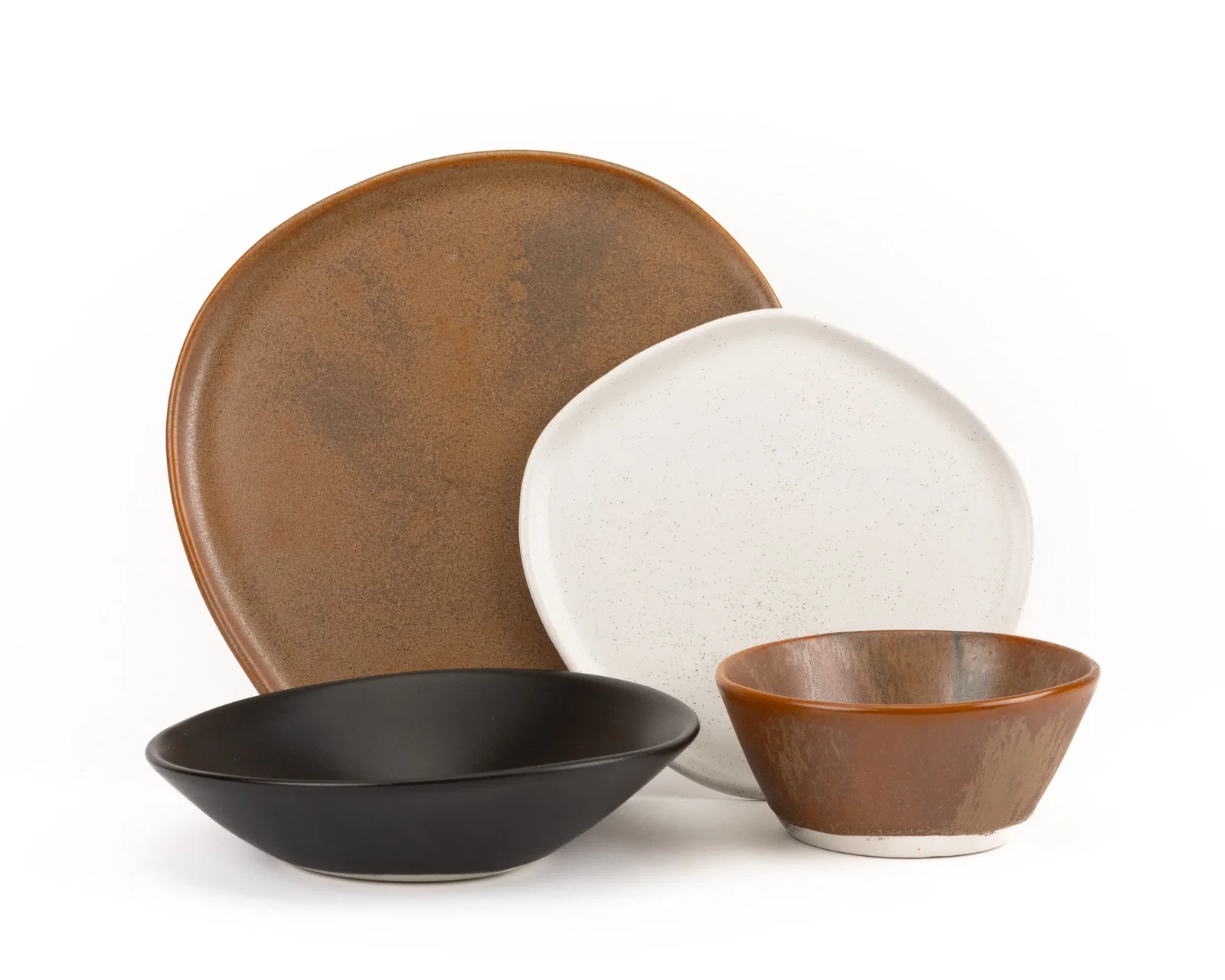 Image of 4 Piece Ripple Dinner Setting
