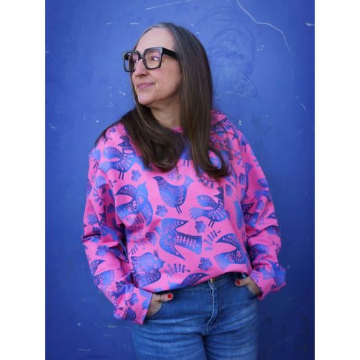 Bio Sommersweat - HHL Southern Ease Wild Chorus Pink Blau