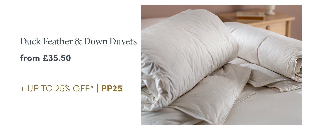 Duck Feather & Down Duvets