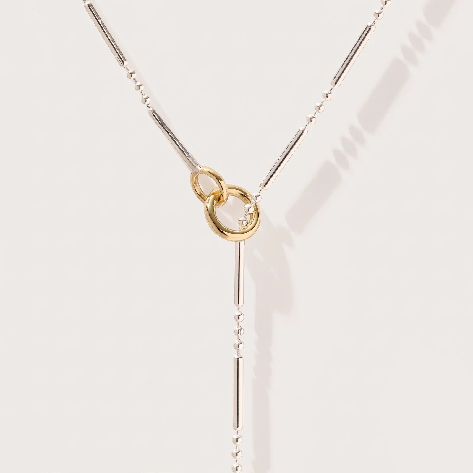 Image of Codex Lariat Necklace