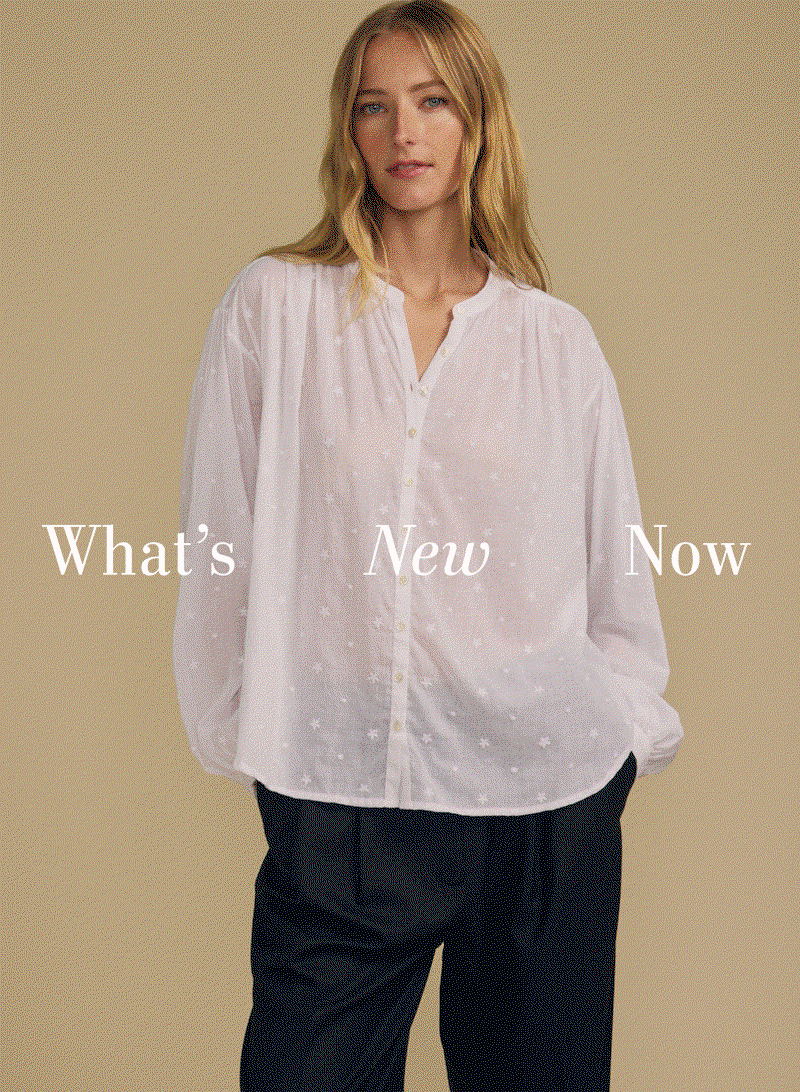 Text reads: What's New Now