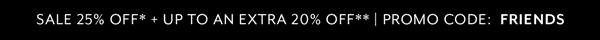 Sale. Extra 20% Off