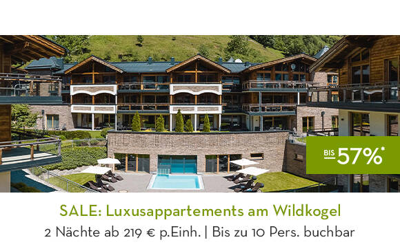 SALE: Luxusappartements am Wildkogel
