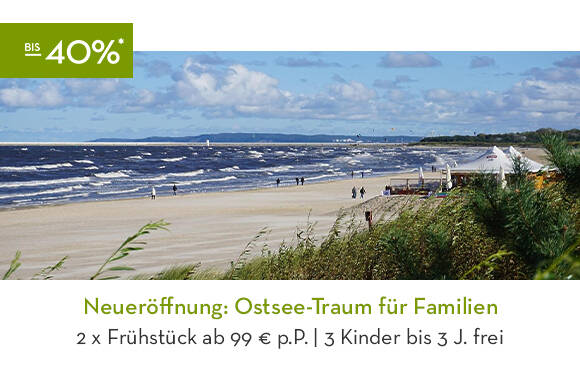 Neueröffnung: Ostsee-Traum für Familien