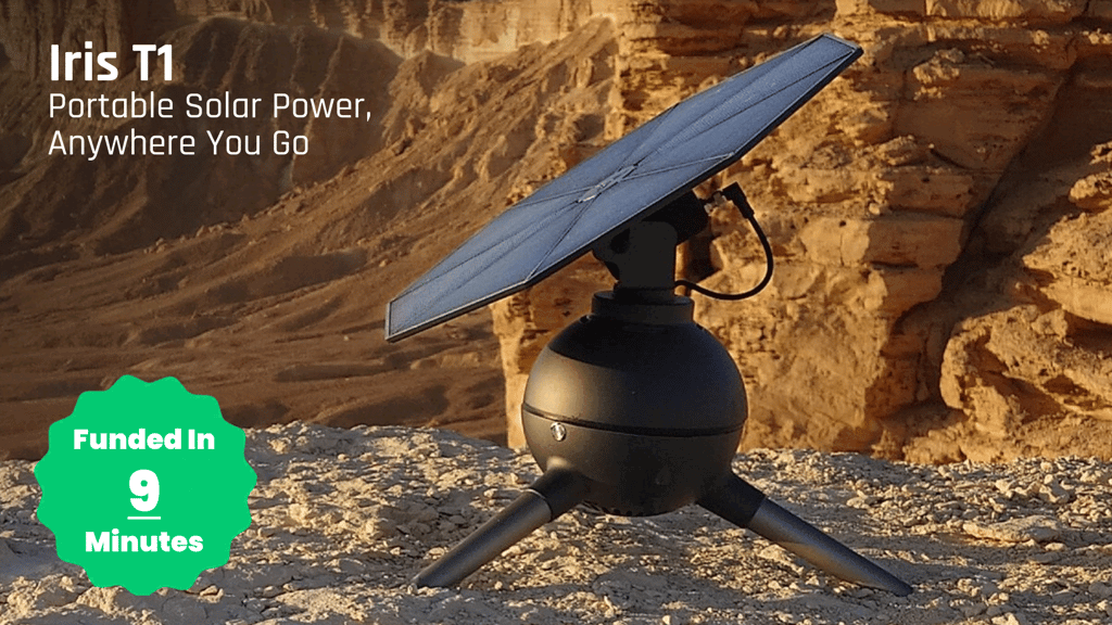 Iris T1 portable solar generator