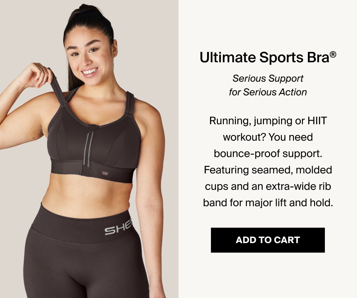 The Ultimate Sports Bra® - Serious Support for Serious Action
