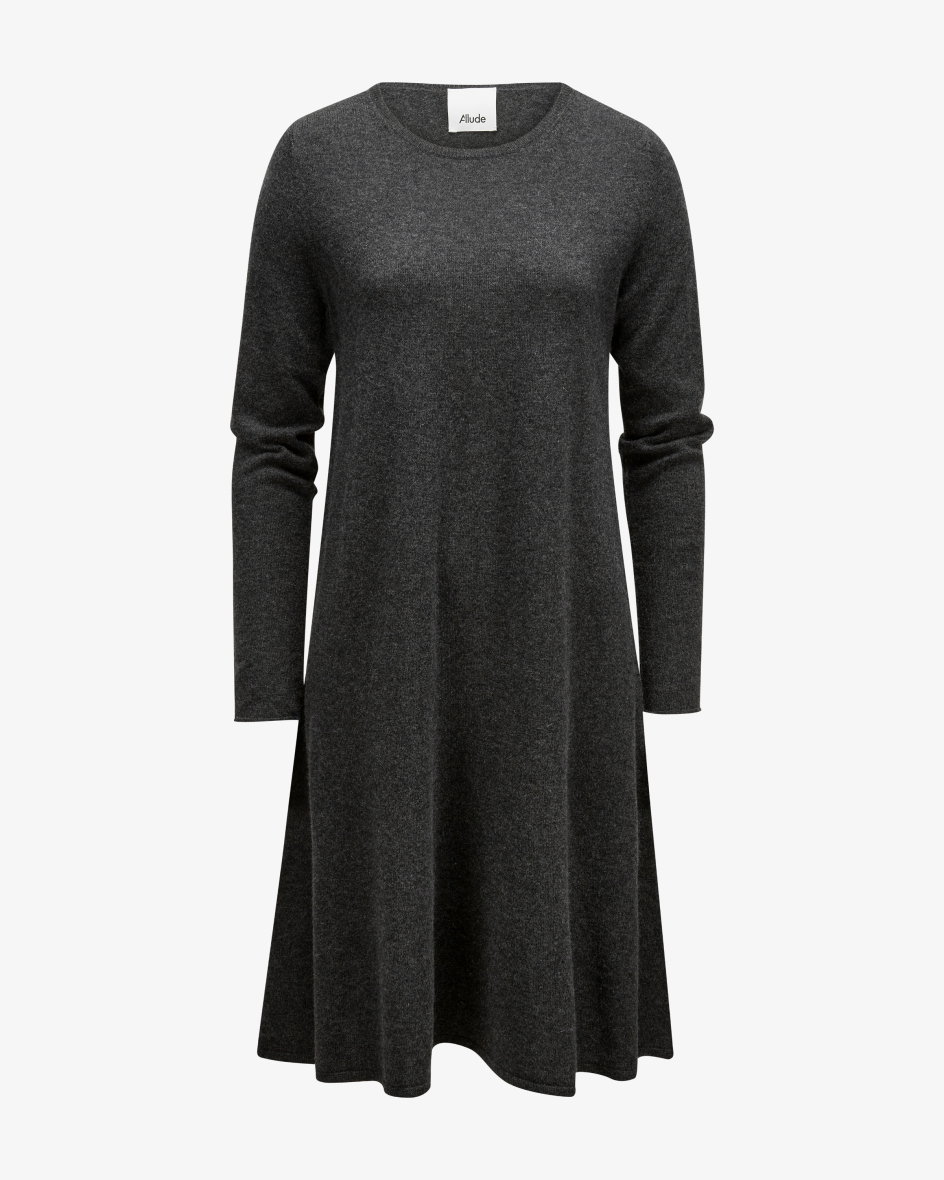 Strickkleid aus Schurwolle und Cashmere