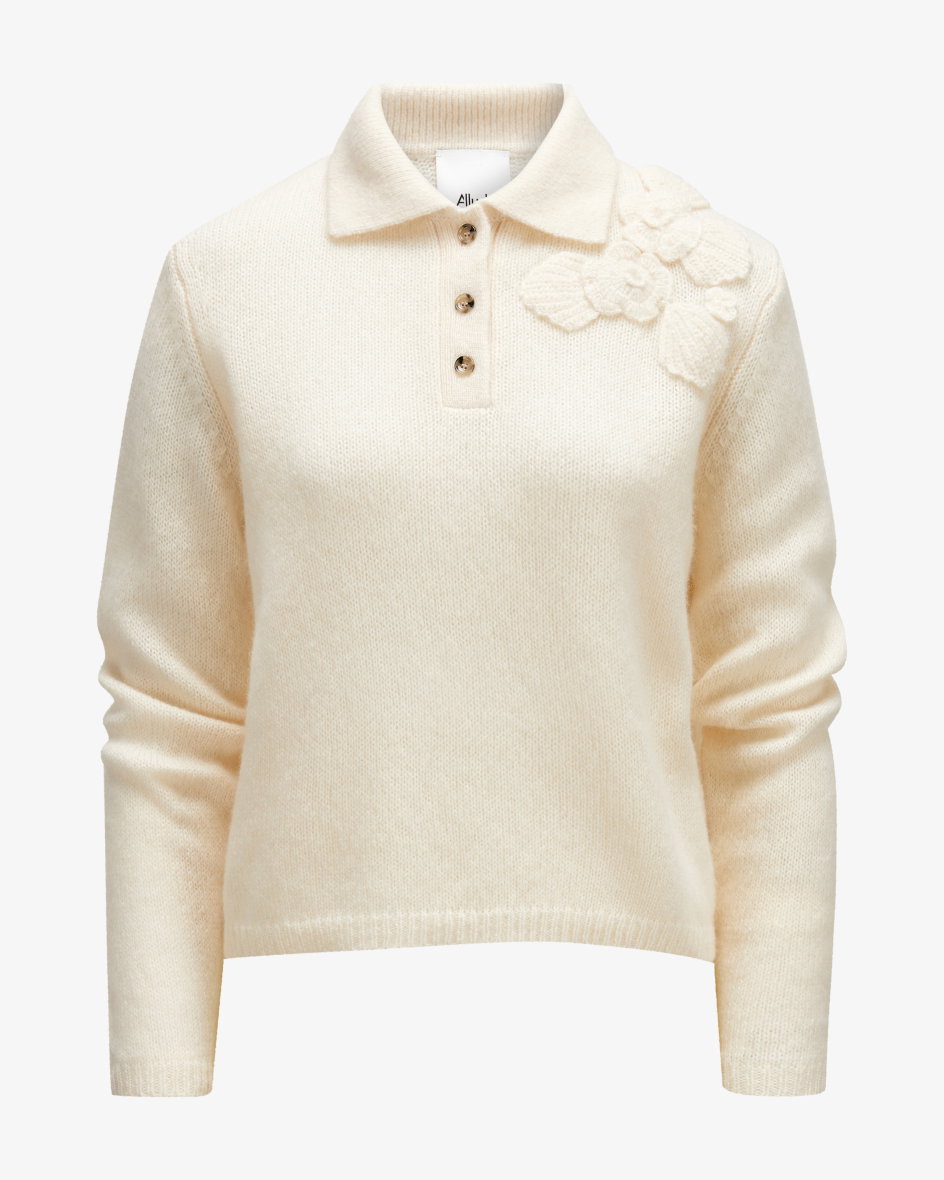 Pullover aus Cashmere und Seide