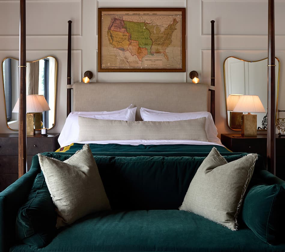 The Ritcon Rooms Bed