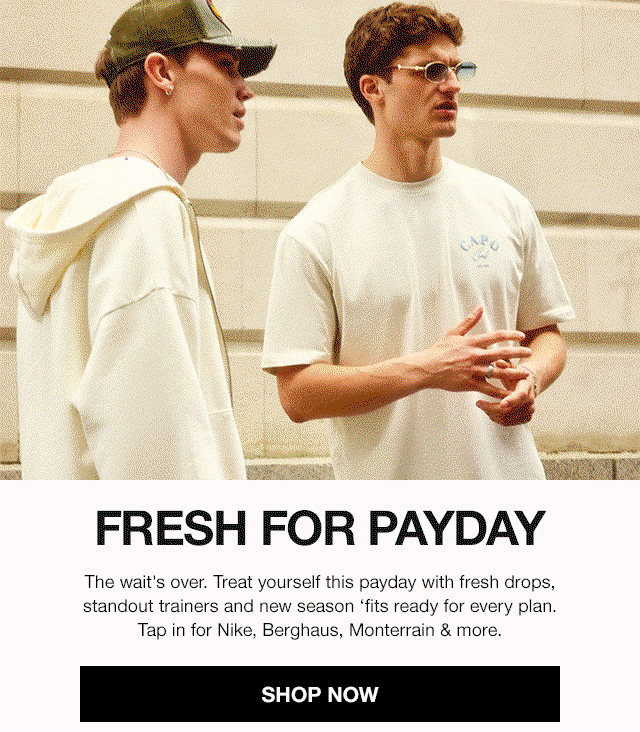 Fresh for payday