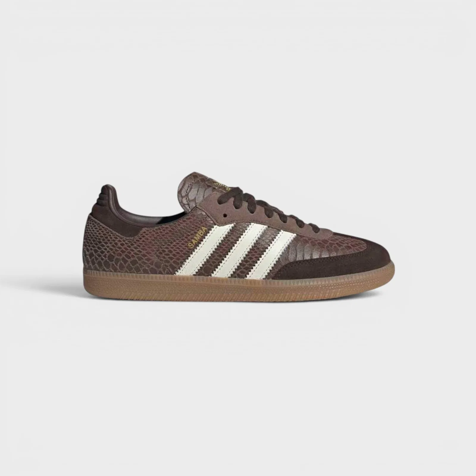 Image of Adidas Samba OG I Snake/Brown
