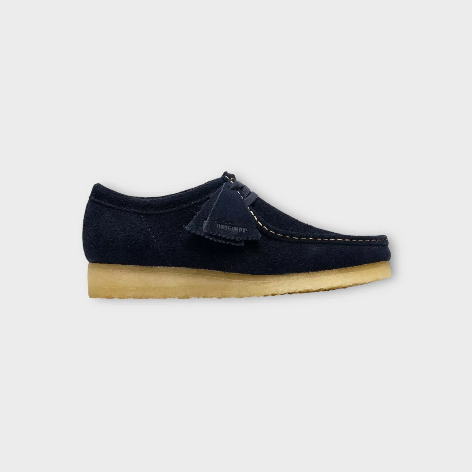 Image of Clarks Wallabee I Navy Suede