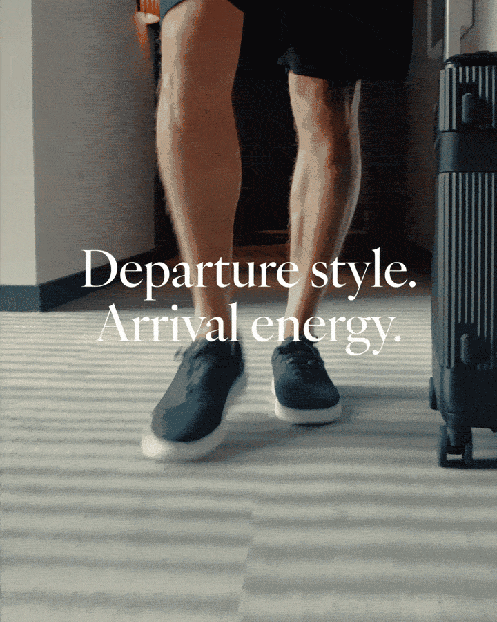 Departure style. Arrival energy.