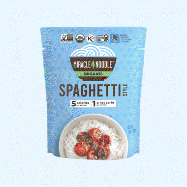 Konjac Spaghetti — pack and bowl